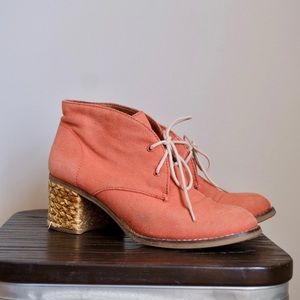 Lucky Brand Oxford Booties